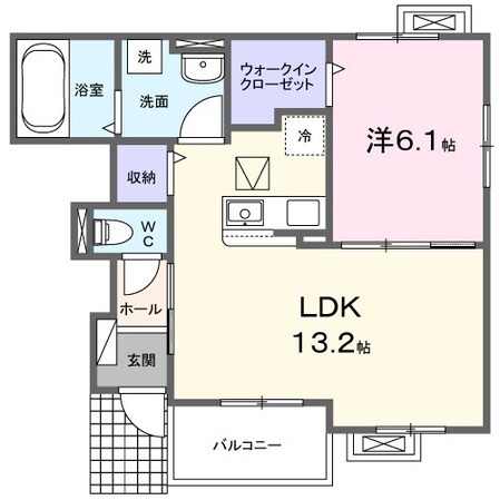 藤井寺駅 徒歩14分 1階の物件間取画像